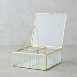 Anissa Takı Kutusu 16x16x6 cm Gold