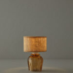 Loren Cam Abajur 12x19 cm Bej